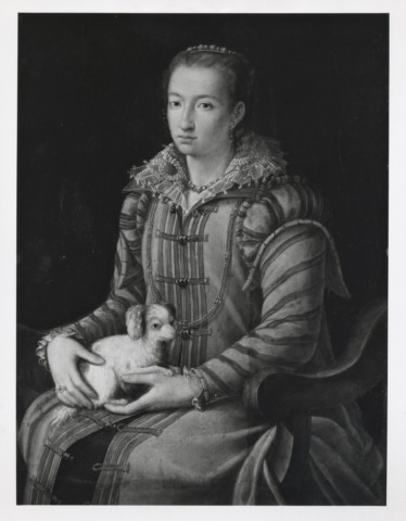 The Walters Art Museum — Portrait of Annetta More Tanch. Italian, 16th century. — insieme, prima del restauro